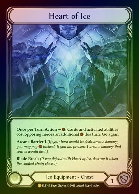 【CF】[Ice] Heart of Ice [1st-ELE144-L] Cold Foil