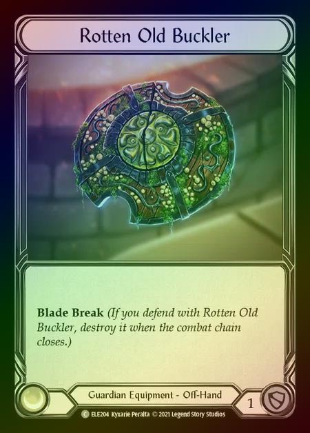 【CF】[Guardian] Rotten Old Buckler [1st-ELE204-C] Cold Foil