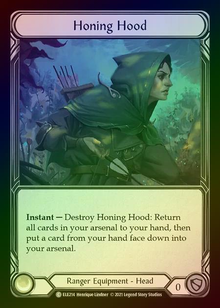 【CF】[Ranger] Honing Hood [1st-ELE214-C] Cold Foil