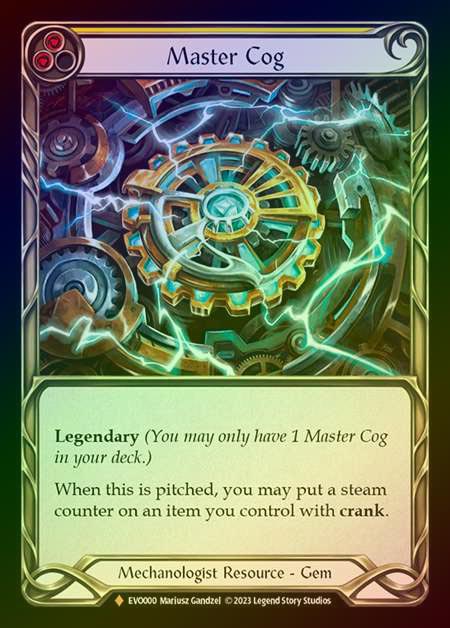 【CF】[Mechanologist] Master Cog [EVO000-F] Cold Foil