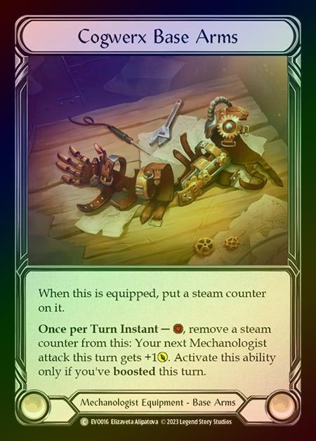 【CF】[Mechanologist] Cogwerx Base Arms [EVO016-C] Cold Foil