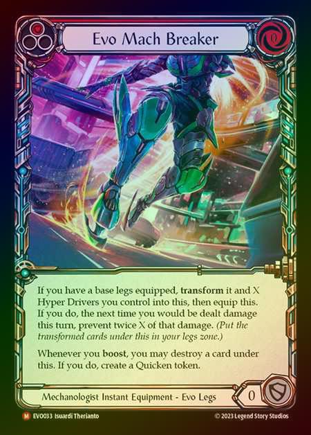 【CF】[Mechanologist] Evo Mach Breaker [EVO033-Marvel] Cold Foil
