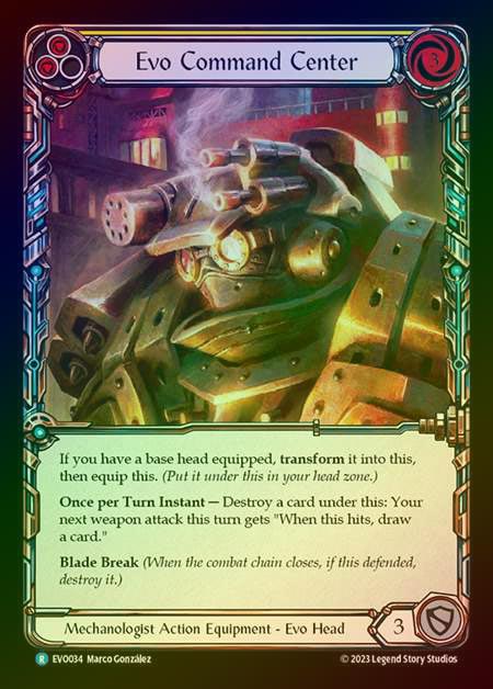 【CF】[Mechanologist] Evo Command Center [EVO034-R] Cold Foil