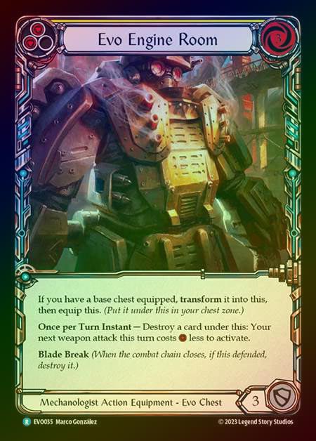 【CF】[Mechanologist] Evo Engine Room [EVO035-R] Cold Foil