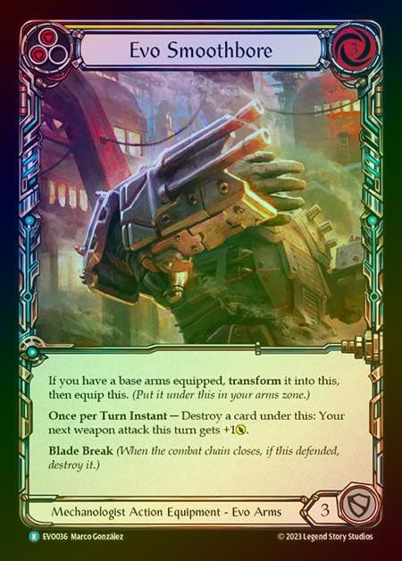 【CF】[Mechanologist] Evo Smoothbore [EVO036-R] Cold Foil