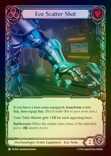 【CF】[Mechanologist] Evo Scatter Shot [EVO040-R] Cold Foil