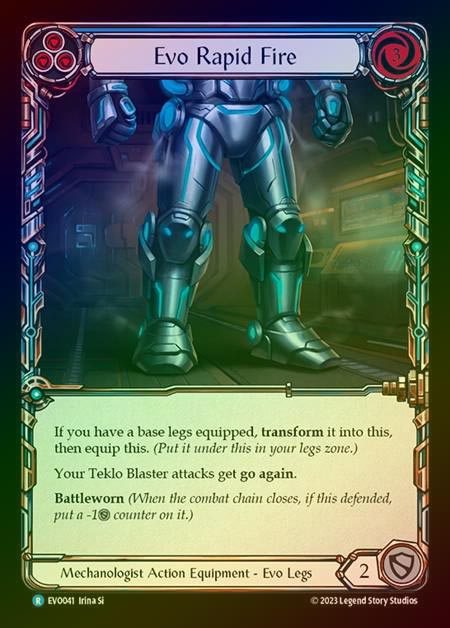 【CF】[Mechanologist] Evo Rapid Fire [EVO041-R] Cold Foil