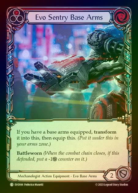 【CF】[Mechanologist] Evo Sentry Base Arms [EVO044-C] Cold Foil