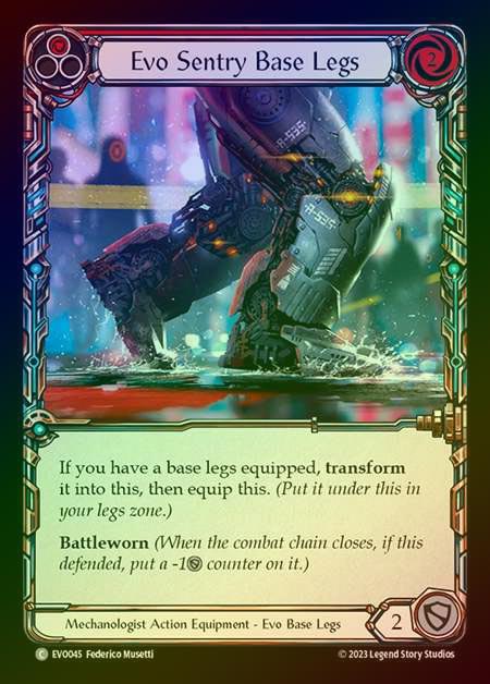 【CF】[Mechanologist] Evo Sentry Base Legs [EVO045-C] Cold Foil