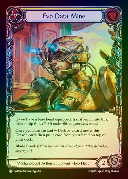 【CF】[Mechanologist] Evo Data Mine [EVO046-C] Cold Foil