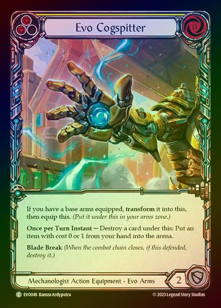 【CF】[Mechanologist] Evo Cogspitter [EVO048-C] Cold Foil