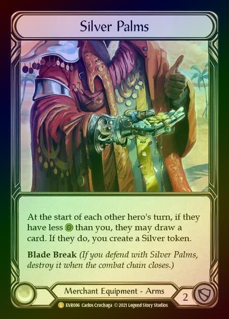 【CF】[Merchant] Silver Palms [EVR086-L] Cold Foil