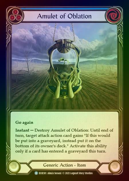 【CF】[Generic] Amulet of Oblation [EVR181-R] Cold Foil