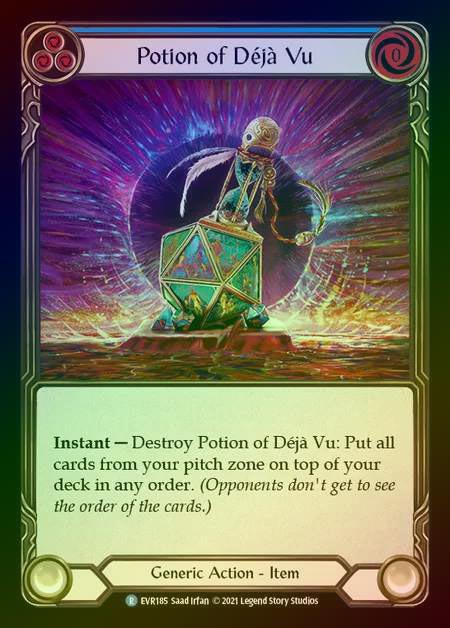 【CF】[Generic] Potion of Deja Vu [EVR185-R] Cold Foil