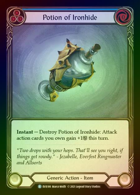 【CF】[Generic] Potion of Ironhide [EVR186-R] Cold Foil