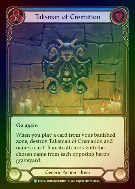 【CF】[Generic] Talisman of Cremation [EVR189-R] Cold Foil