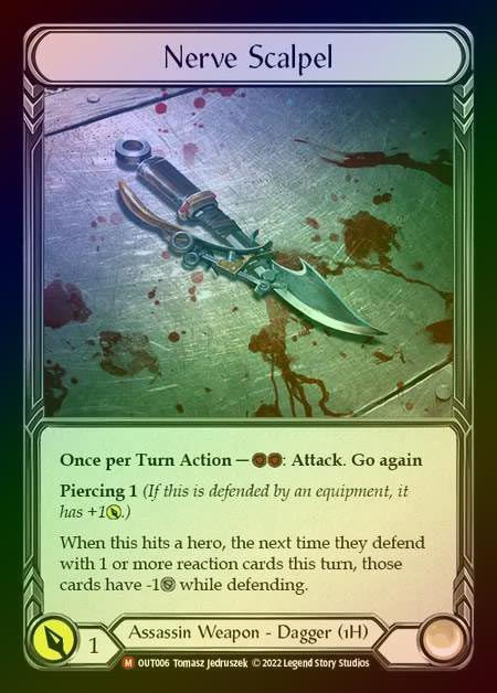 【CF】[Assassin] Nerve Scalpel [OUT006-M] Cold Foil