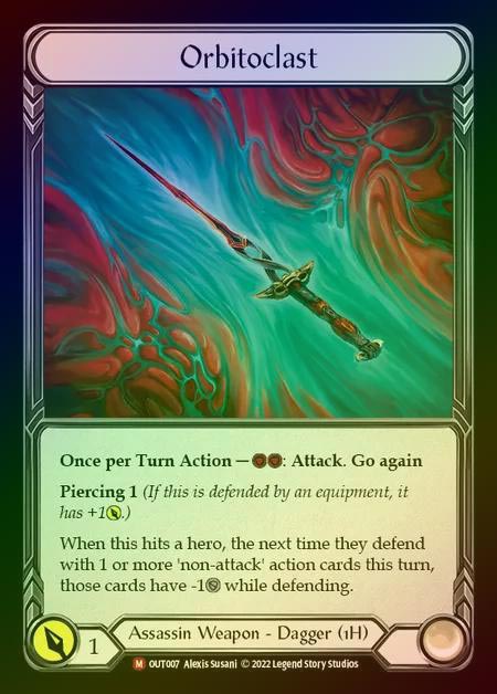 【CF】[Assassin] Orbitoclast [OUT007-M] Cold Foil