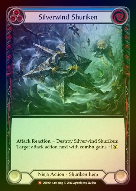 【CF】[Ninja] Silverwind Shuriken [OUT054-M] Cold Foil