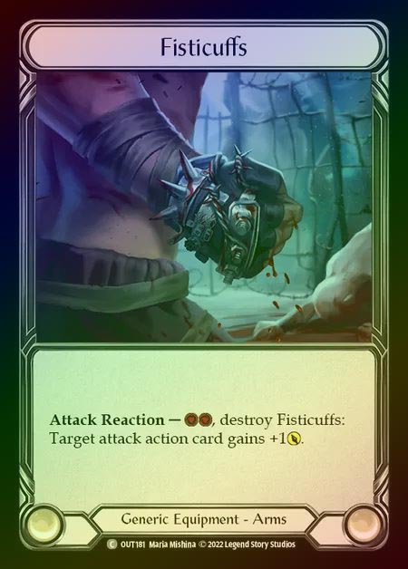 【CF】[Generic] Fisticuffs [OUT181-C] Cold Foil