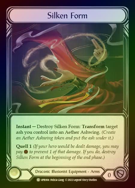 【CF】[Draconic Illusionist] Silken Form [UPR004-C] Cold Foil