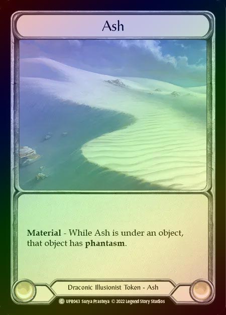 【CF】[Draconic Illusionist] Ash//Aether Ashwing [UPR042_043-T] Cold Foil