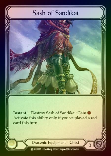 【CF】[Draconic] Sash of Sandikai [UPR085-C] Cold Foil