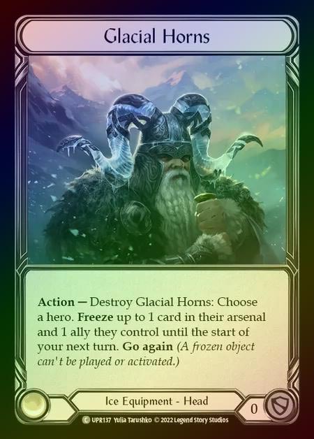 【CF】[Ice] Glacial Horns [UPR137-C] Cold Foil