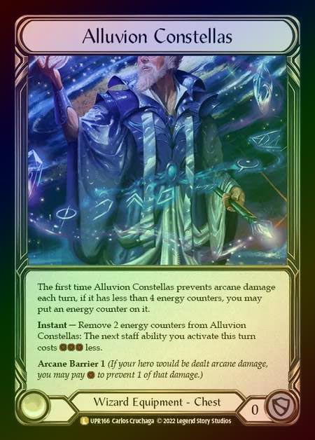 【CF】[Wizard] Alluvion Constellas [UPR166-L] Cold Foil