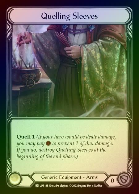 【CF】[Generic] Quelling Sleeves [UPR185-C] Cold Foil