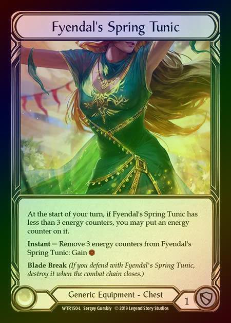 【CF】[Generic] Fyendal's Spring Tunic [1st-WTR150-L] Cold Foil
