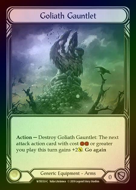 【CF】[Generic] Goliath Gauntlet [1st-WTR153-C] Cold Foil