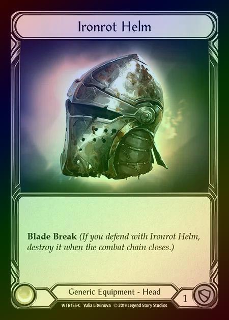 【CF】[Generic] Ironrot Helm [1st-WTR155-C] Cold Foil