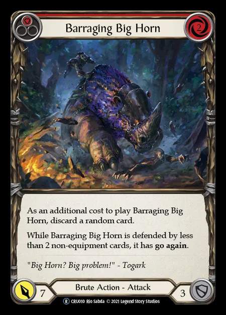 [Brute] Barraging Big Horn [UL-CRU010-R] (red)
