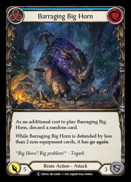 [Brute] Barraging Big Horn [UL-CRU012-R] (blue)