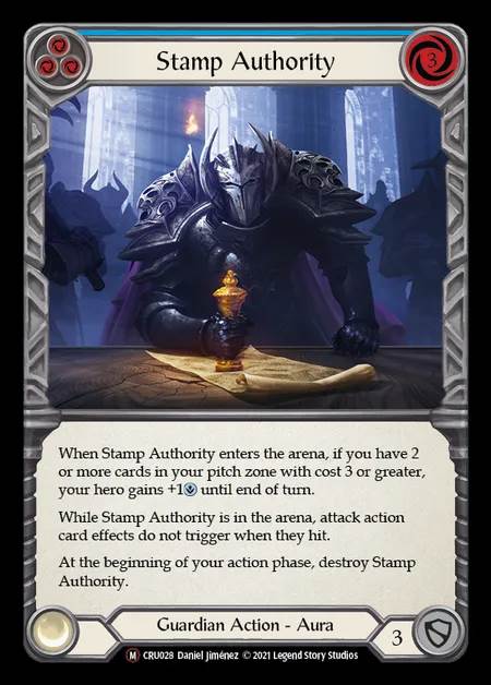 [Guardian] Stamp Authority [UL-CRU028-M]