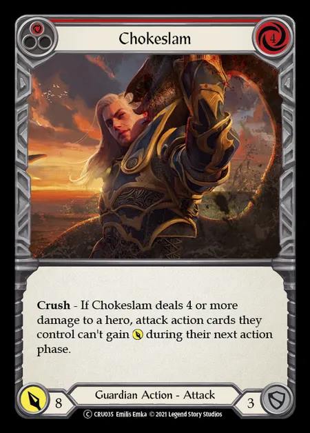 [Guardian] Chokeslam [UL-CRU035-C] (red)