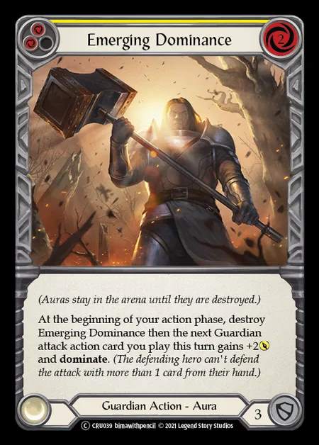 [Guardian] Emerging Dominance [UL-CRU039-C] (yellow)