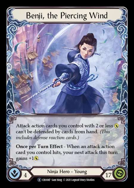 [Ninja] Benji, the Piercing Wind [UL-CRU047-R]