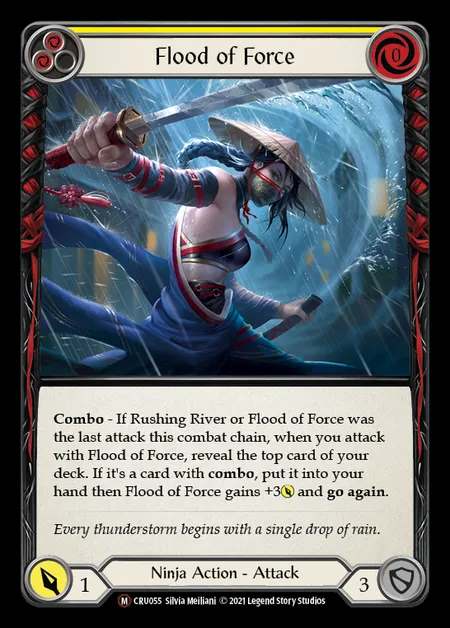 [Ninja] Flood of Force [UL-CRU055-M]