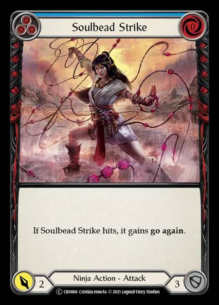 [Ninja] Soulbead Strike [UL-CRU068-C] (blue)