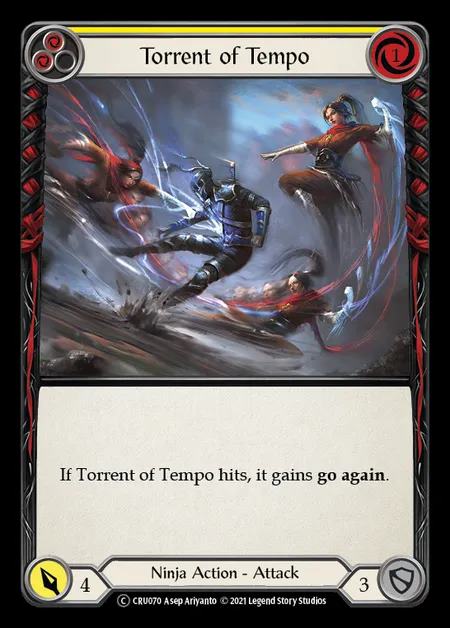 [Ninja] Torrent of Tempo [UL-CRU070-C] (yellow)