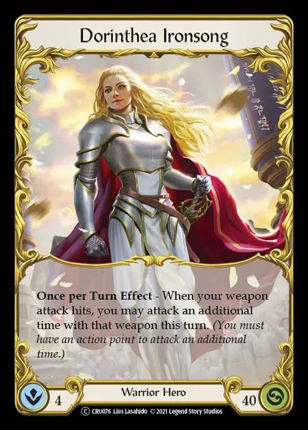 [Warrior] Dorinthea Ironsong [UL-CRU076-C]
