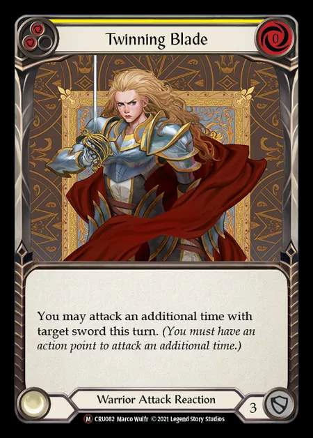 [Warrior] Twinning Blade [UL-CRU082-M]
