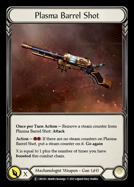 [Mechanologist] Plasma Barrel Shot [UL-CRU101-R]