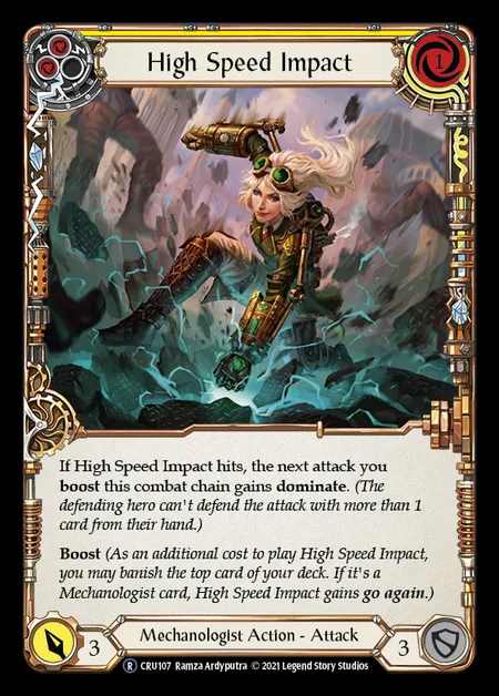 [Mechanologist] High Speed Impact [UL-CRU107-R] (yellow)