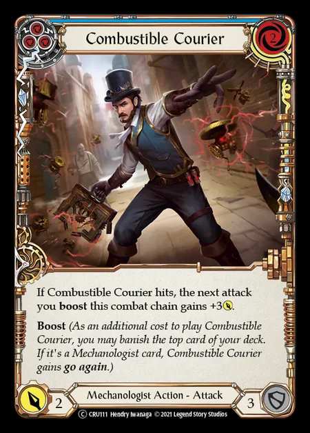 [Mechanologist] Combustible Courier [UL-CRU111-C] (blue)