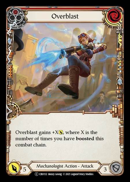 [Mechanologist] Overblast [UL-CRU112-C] (red)