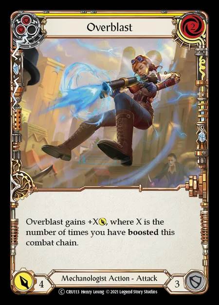 [Mechanologist] Overblast [UL-CRU113-C] (yellow)