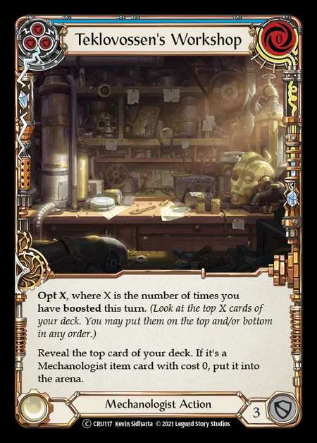 [Mechanologist] Teklovossen's Workshop [UL-CRU117-C] (blue)